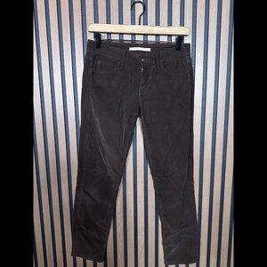 Vince Corduroy Pants 26 Womens Brown Corduroy Fabric Stretch
